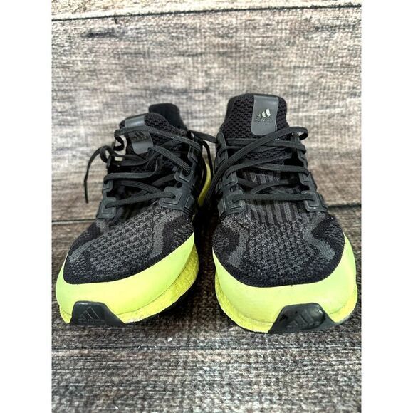 Adidas Ultraboost 5.0 Dna Black Solar Yellow Shoes Men's Size 12 H68071 - Picture 3 of 10